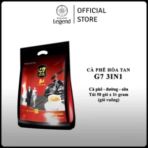 Cà Phê G7 3 Trong 1 Bịch 50 gói vuông